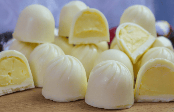 Receita Trufa de Chocolate Branco