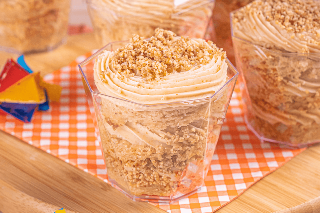Bolo de Pote Paçoca