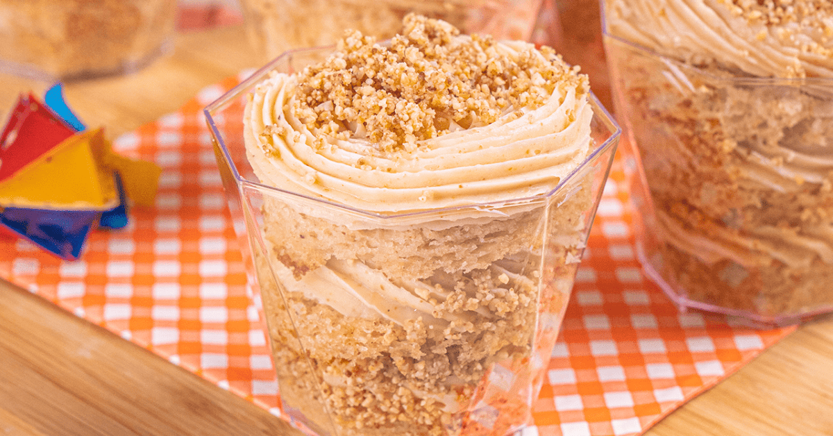 Bolo de Pote Paçoca