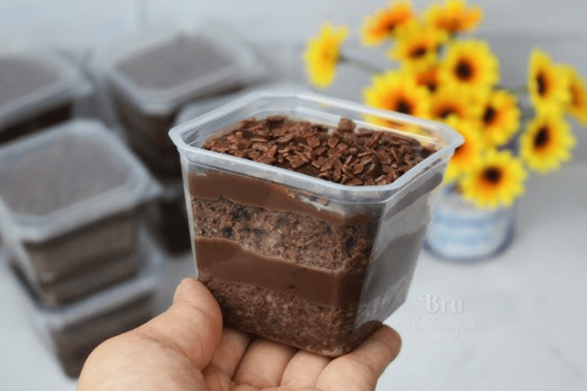 Bolo de Pote de Chocolate