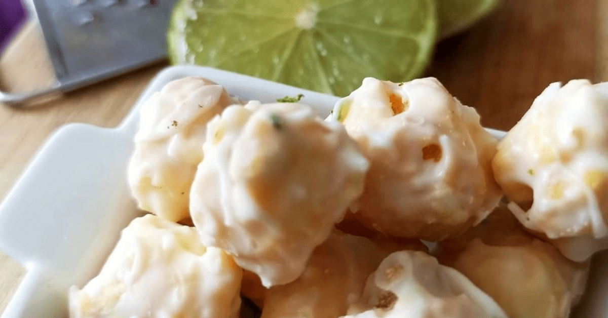 Pipoca Gourmet de Limão