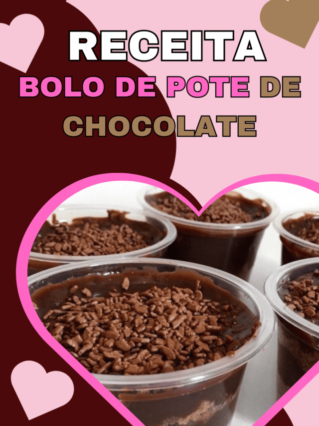 Bolo de Pote de Chocolate | Faça Para Vender