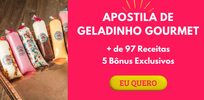 Geladinho Gourmet de Paçoca