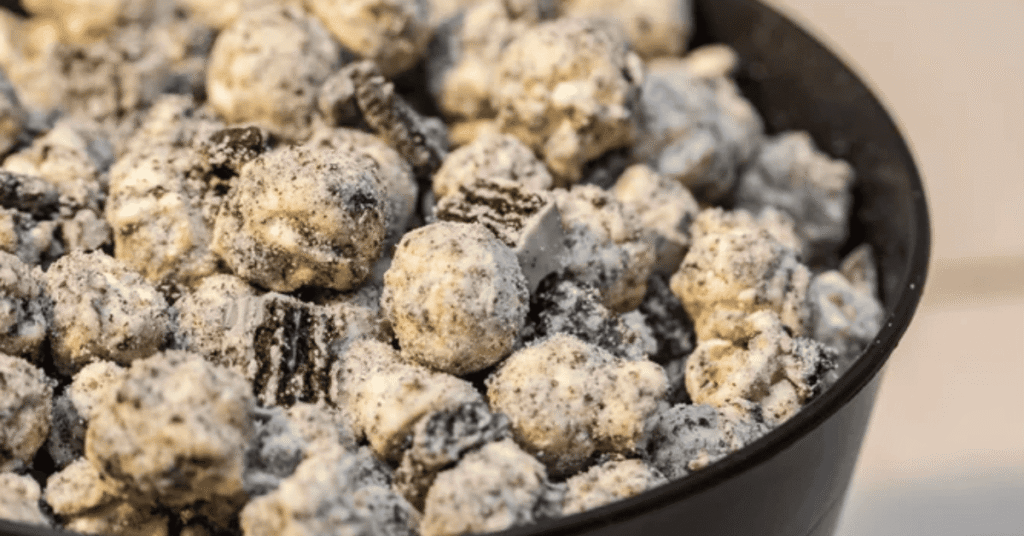 Pipoca Gourmet de Oreo