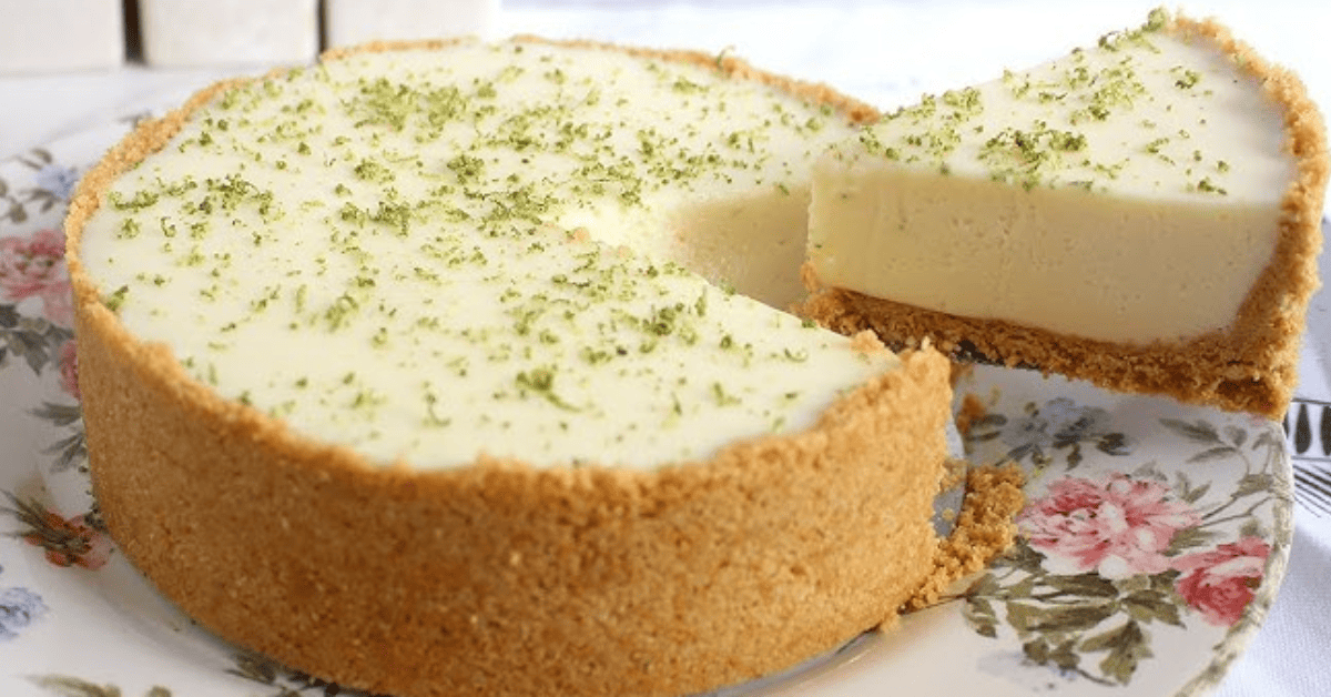 Torta de limão com merengue suíço