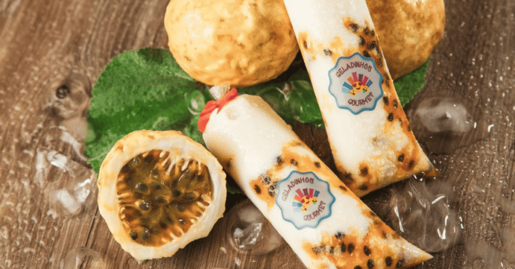 Receita de Geladinho Gourmet de Maracujá