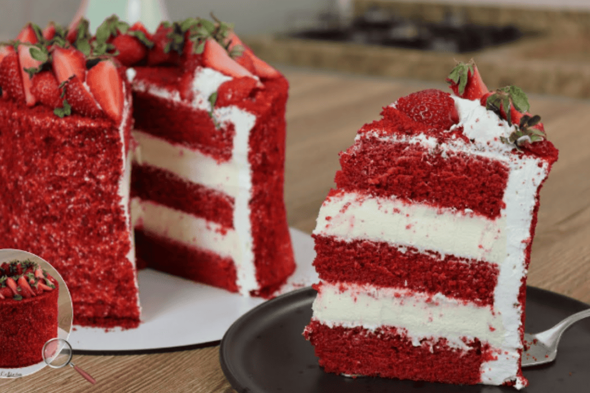 Recheio de Cream Cheese para Bolo Red Velvet