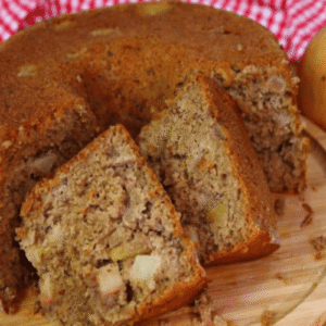 bolo de maçã sem farinha de trigo