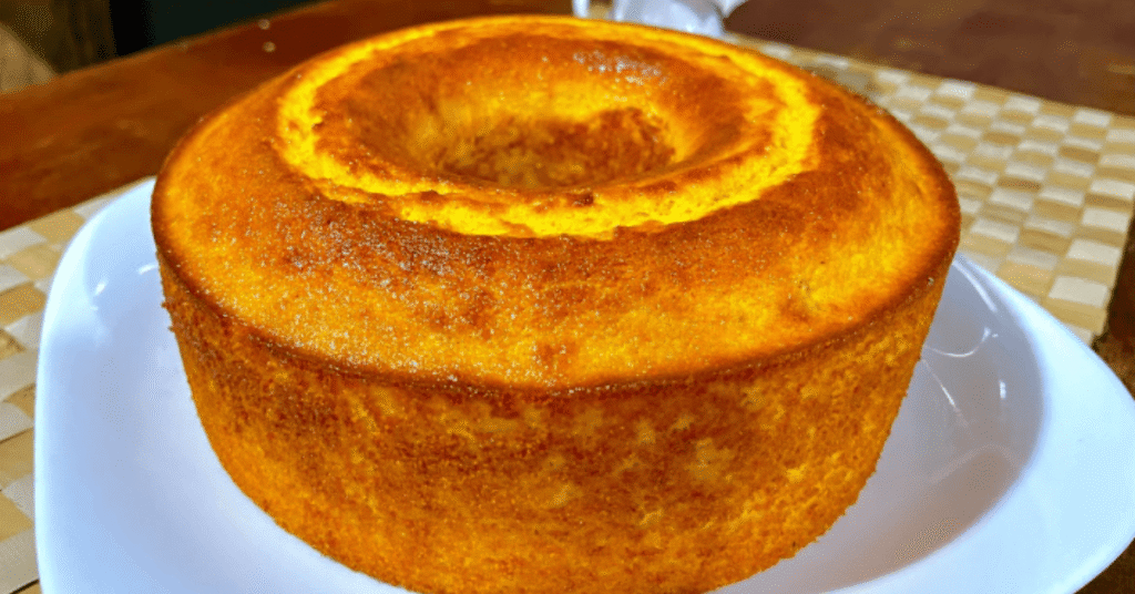 Receita de Bolo de Milho Simples