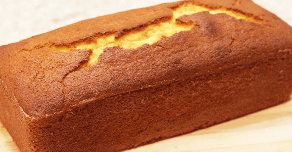 Bolo tipo pullman de laranja