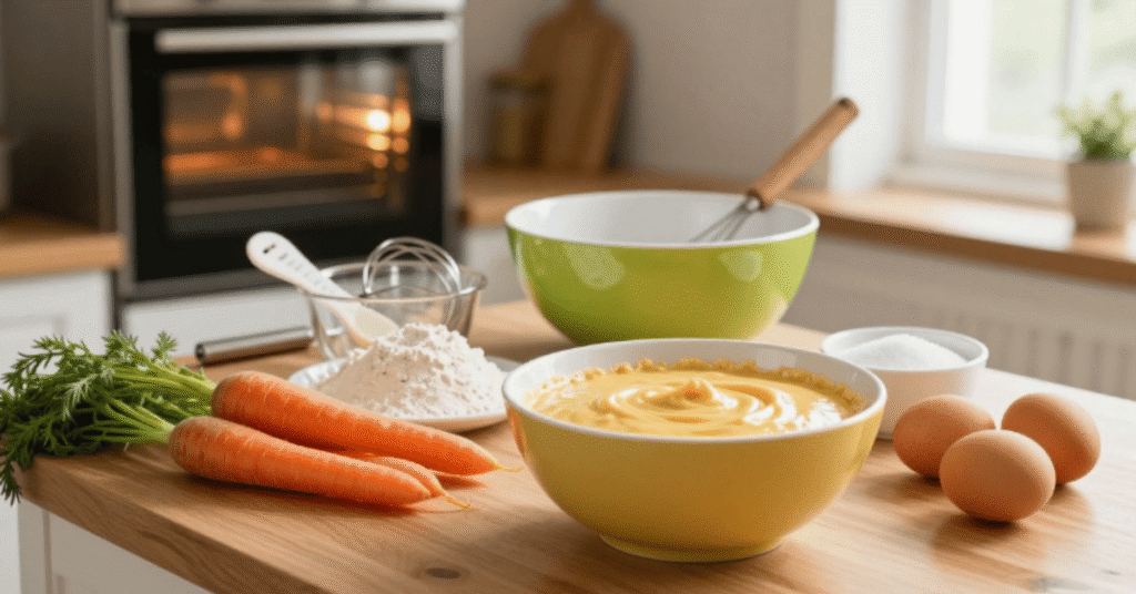 Bolo Caseirinho de Cenoura