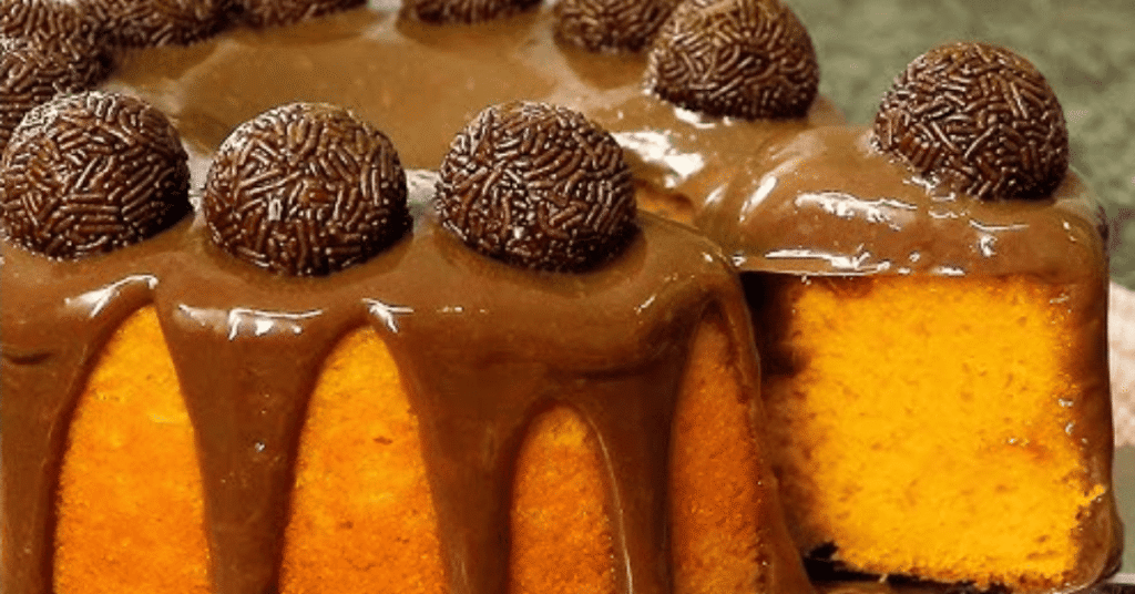 Bolo Caseirinho de Cenoura